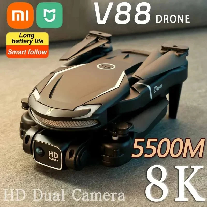 Drone Xiaomi Mijia V88 8K 5G GPS Profissional com Câmera Dupla HD